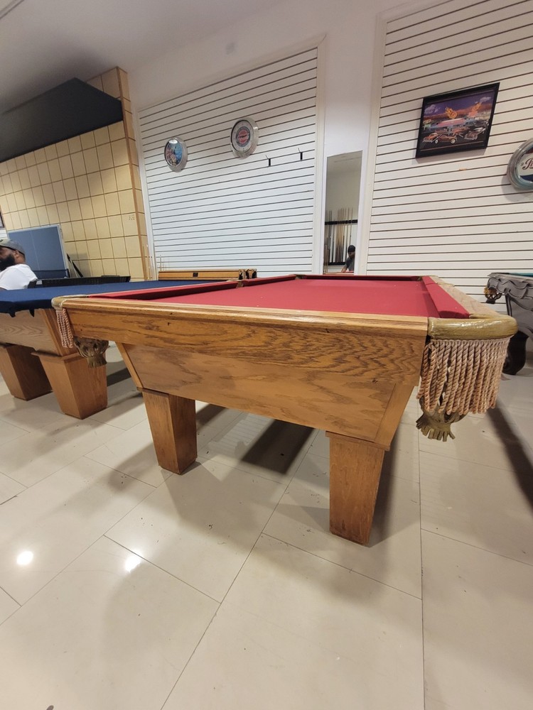 Custom Tapered 8' Pool Table