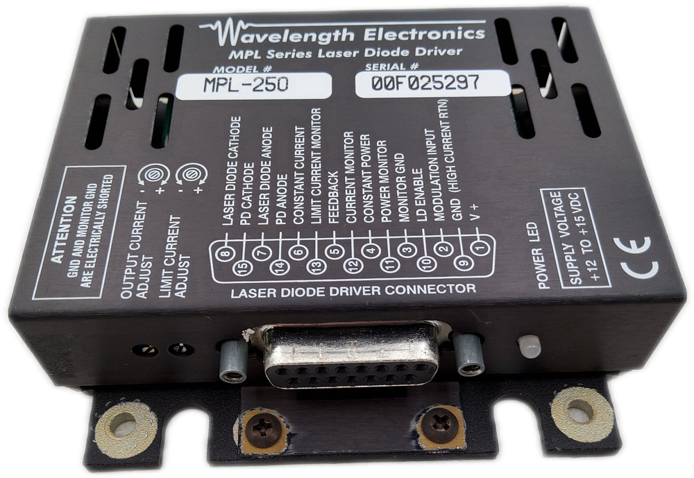 Wavelength Electronics MPL-250 Laser Diode Driver
