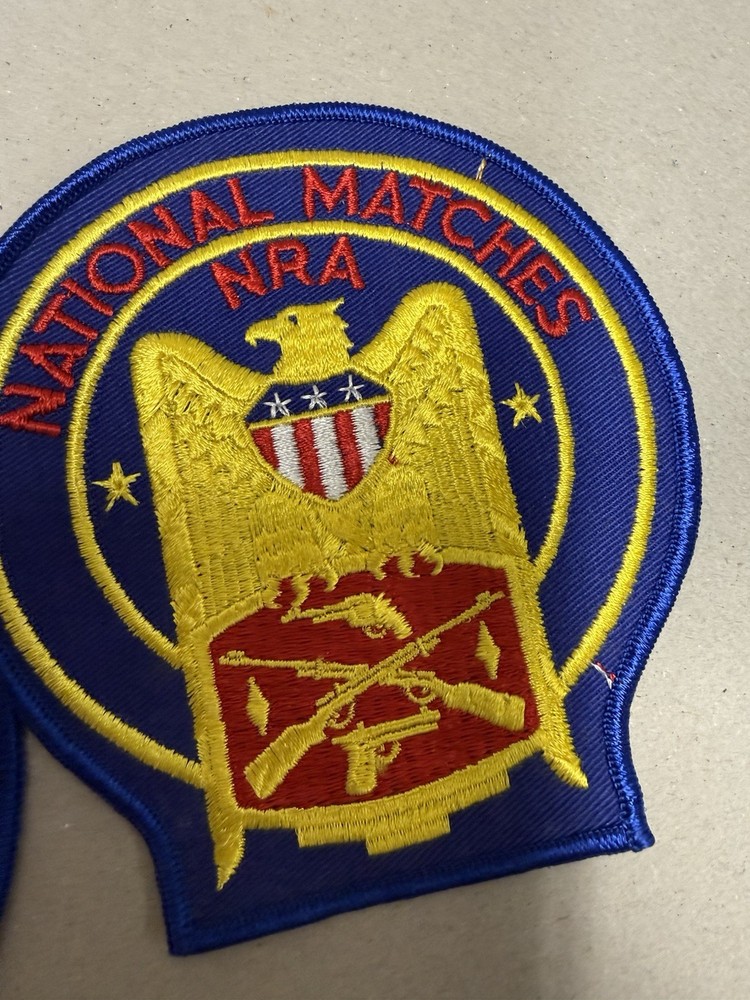 3 NRA patches never used