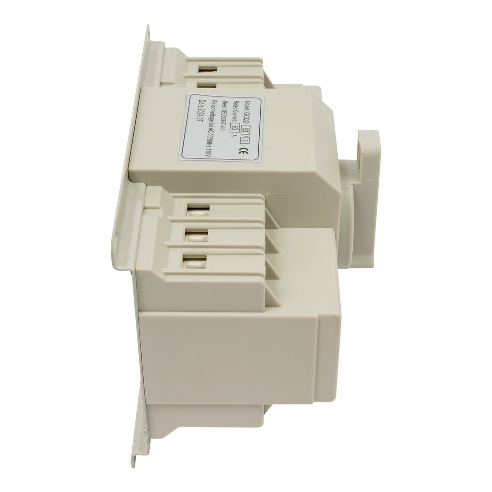 Manual 110V Dual Power Automatic Transfer Switch 3P Generator Changeover Switch