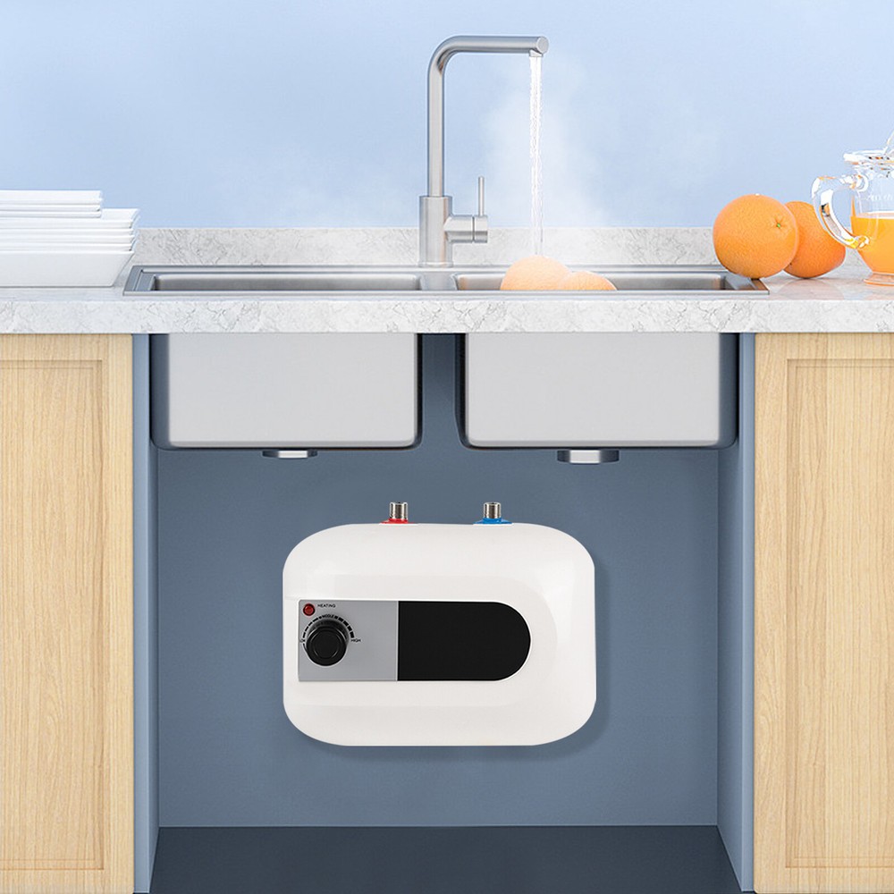 Electric Water Heater Kitchen Hot Water Heater Mini-tank Heater 110v