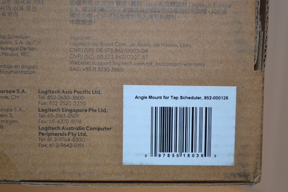 Logitech Tap Scheduler Angle Mount Graphite (952-000126)