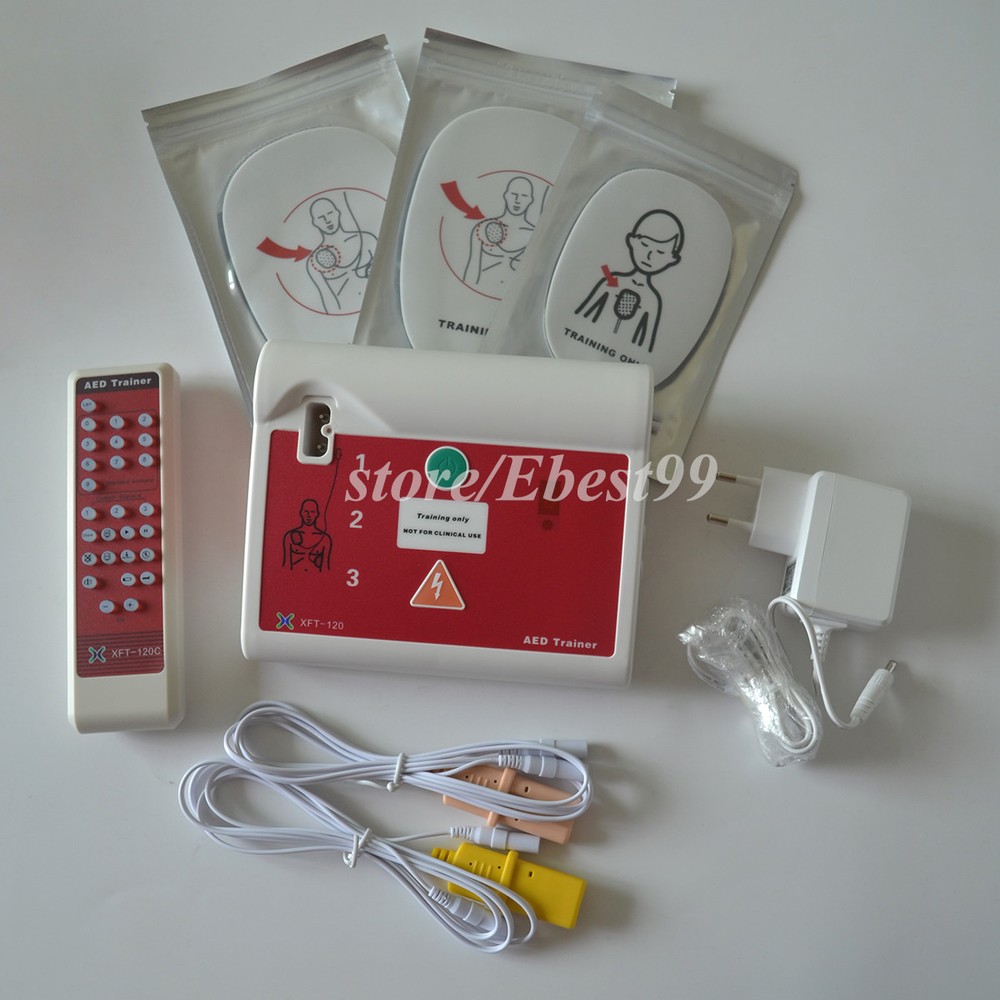 Defibrillator Trainer CPR AED Training Simulator First Aid AED Trainer