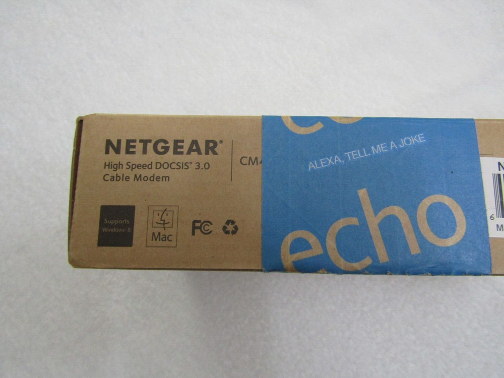 Netgear CM400 Cable Modem /w Box and Instructions Complete
