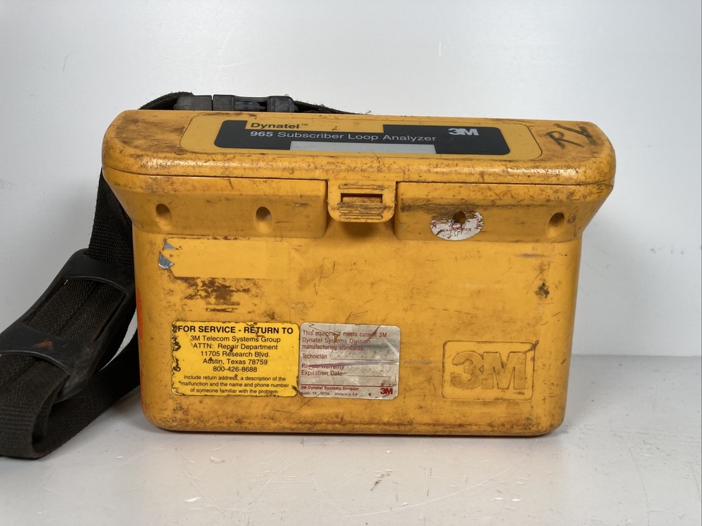 Dynatel 3M 965 Subscriber Loop Analyzer Test Set