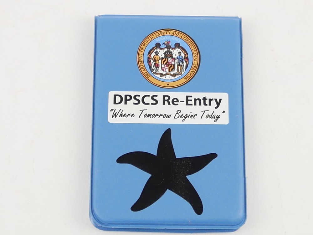 5" x 3.5" Notepad DPSCS Re-Entry NEW