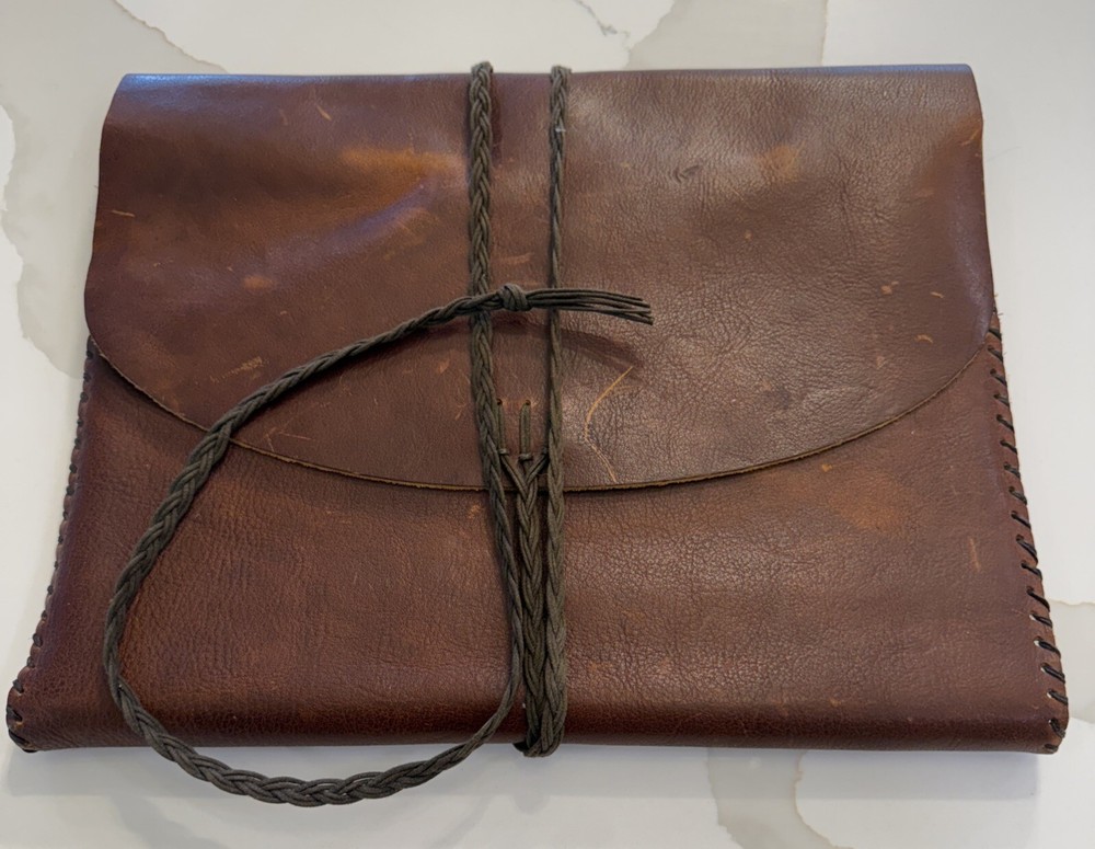 Leather Sketch Book- Handmade