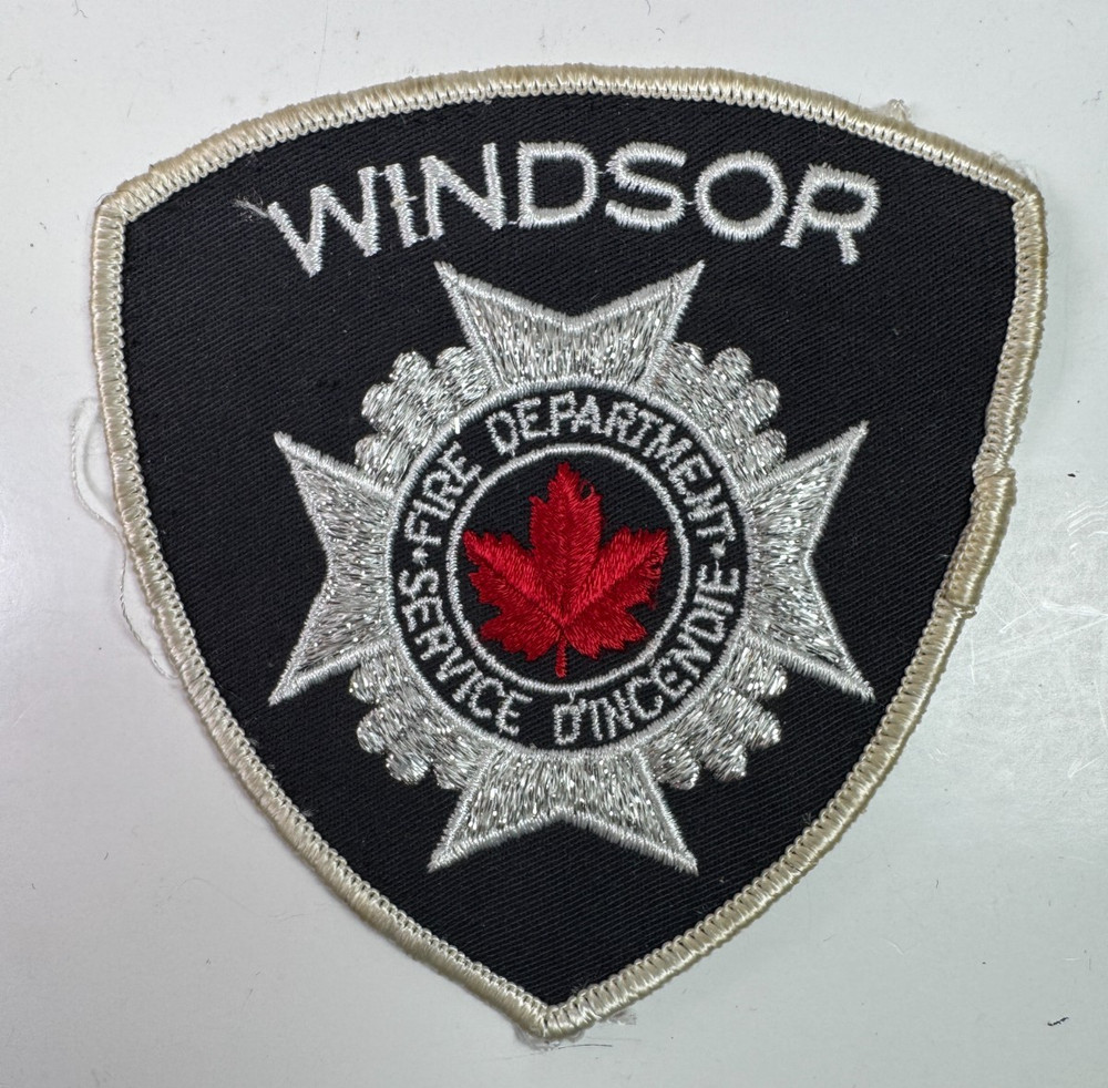 Windsor Fire Canada Patch AA10c
