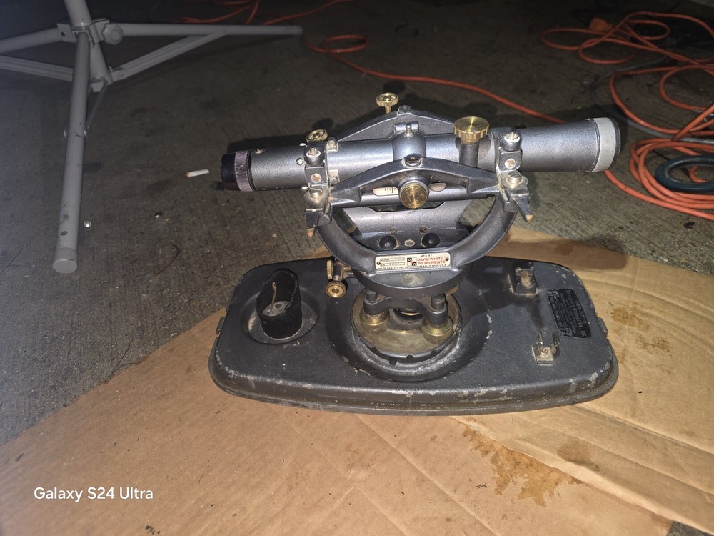 David White Vintage Surveyor Equipment