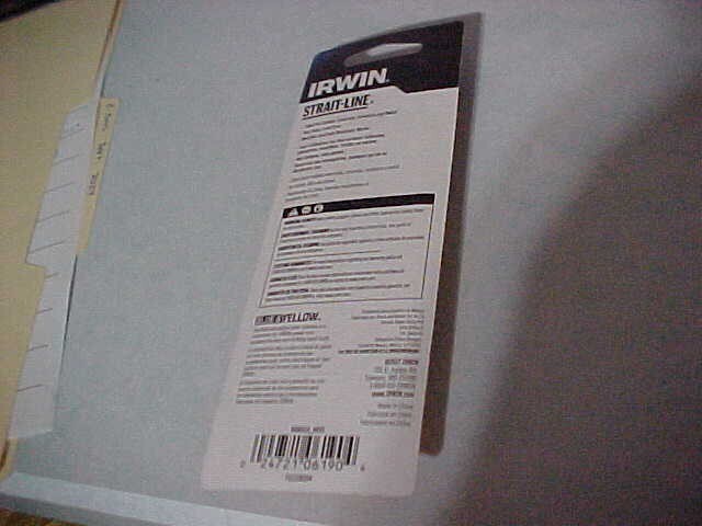 Irwin Tools 2 Pack Strait Line Red Marking Lumber Crayons 666012 SHIPS FREE