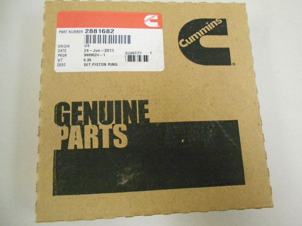 2881682 CUMMINS ISX ENGINE PISTON RING SET