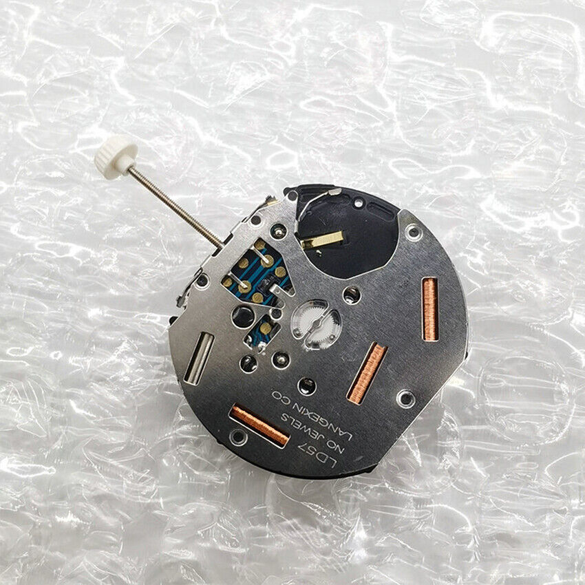 LD57 Quartz Movement 6hands 6.9.12 Small Second Watch Movement replacement