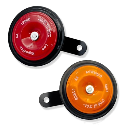 128dB 12V Universal Disc horn Compatible With SUVs, ATVs, Motorcycle, Off-Road