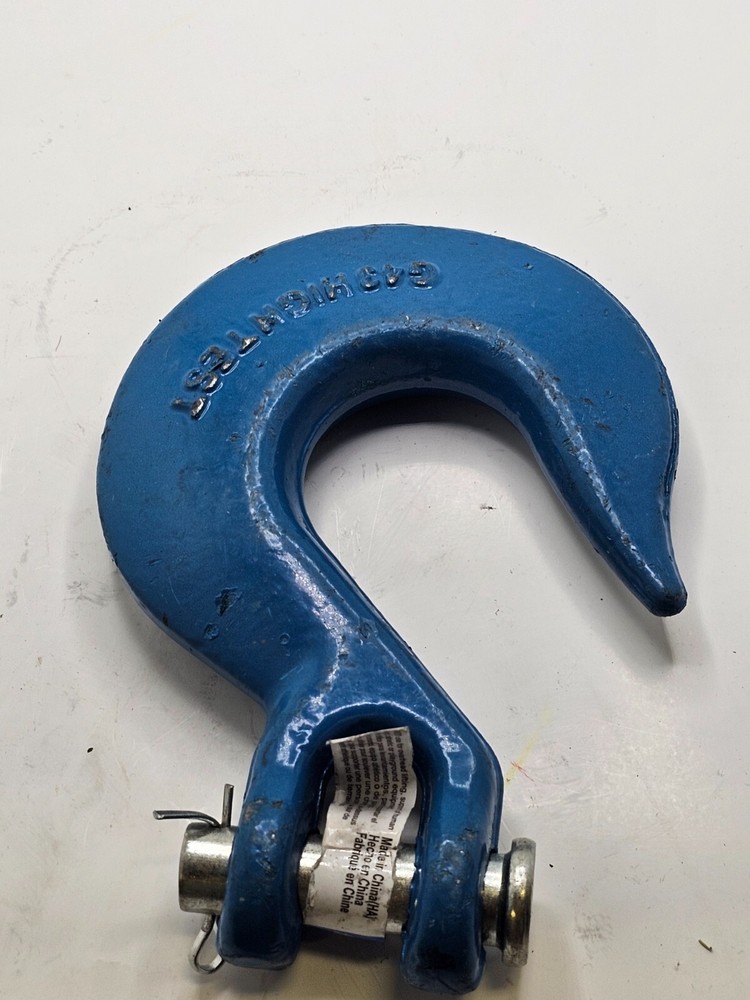 Clevis Slip Hook G43 High Test Forged - Blue