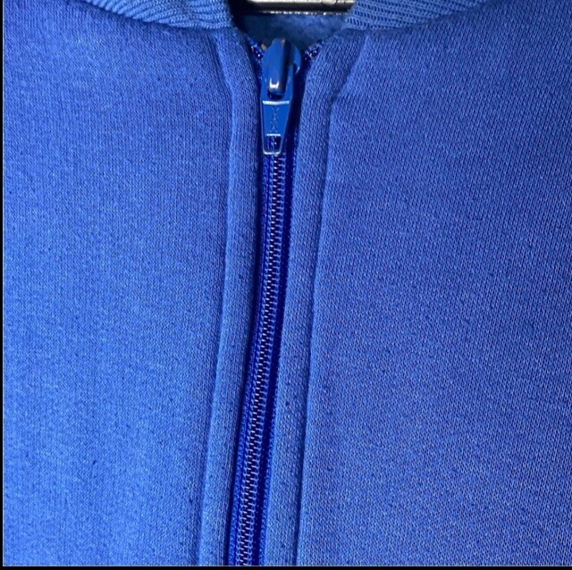 Nike Jacket Men Full Zip Blue Size Large