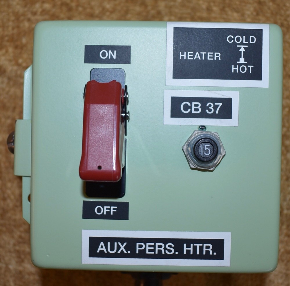 General Dynamics 10501668 Vehicular Heater Elictrical Box