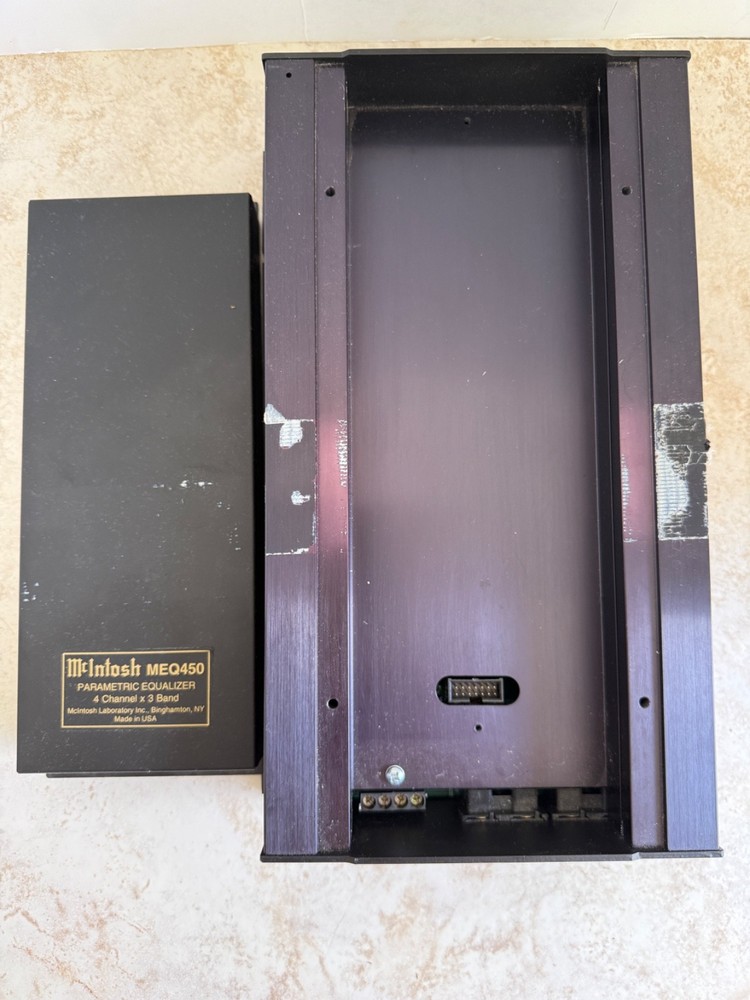 MCINTOSH MEQ450 PARAMETRIC EQUALIZER/MEP 450 POWER SUPPLY - AS IS