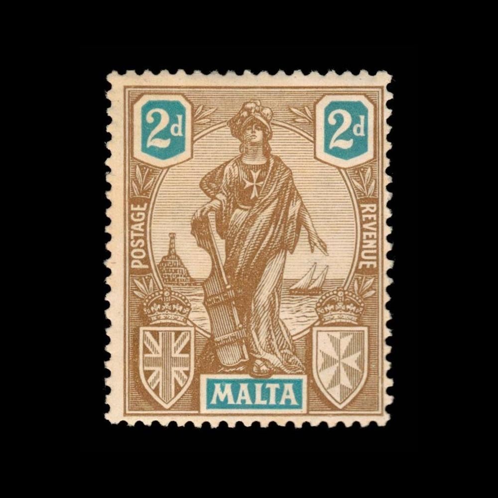 Malta, Scott 103, Malta, 1922, MH, 114831