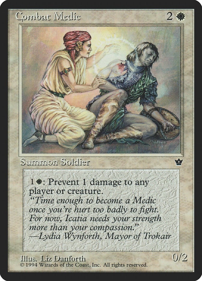 Combat Medic (Danforth) Fallen Empires N/A MTG MP
