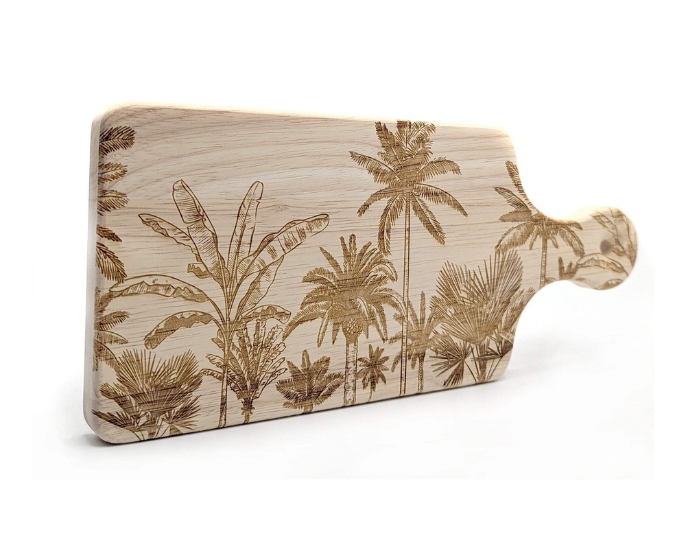 TROPICAL JUNGLE FLORA Cutting Board