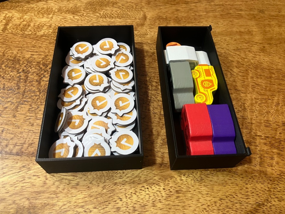 Habitats Board Game Insert with Removable Trays