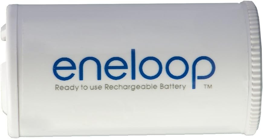 C size battery adapters use with aa rechargeable cells 4 pack