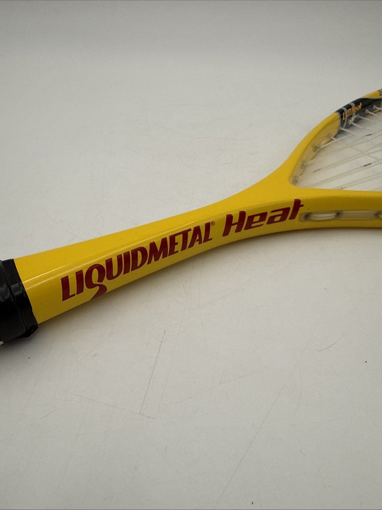 Head Liquidmetal Heat Squash Racket Teardrop Frame Power Control