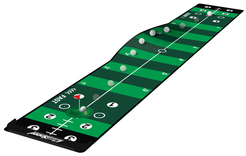 VariSpeed Golf Putting System - Practice 4 Different Speeds On One Mat!
