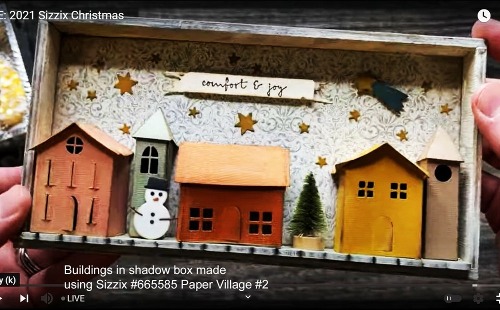 Sizzix Thinlits Paper Village #2 21PC set #665585 Retail $22.99 by Tim Holtz