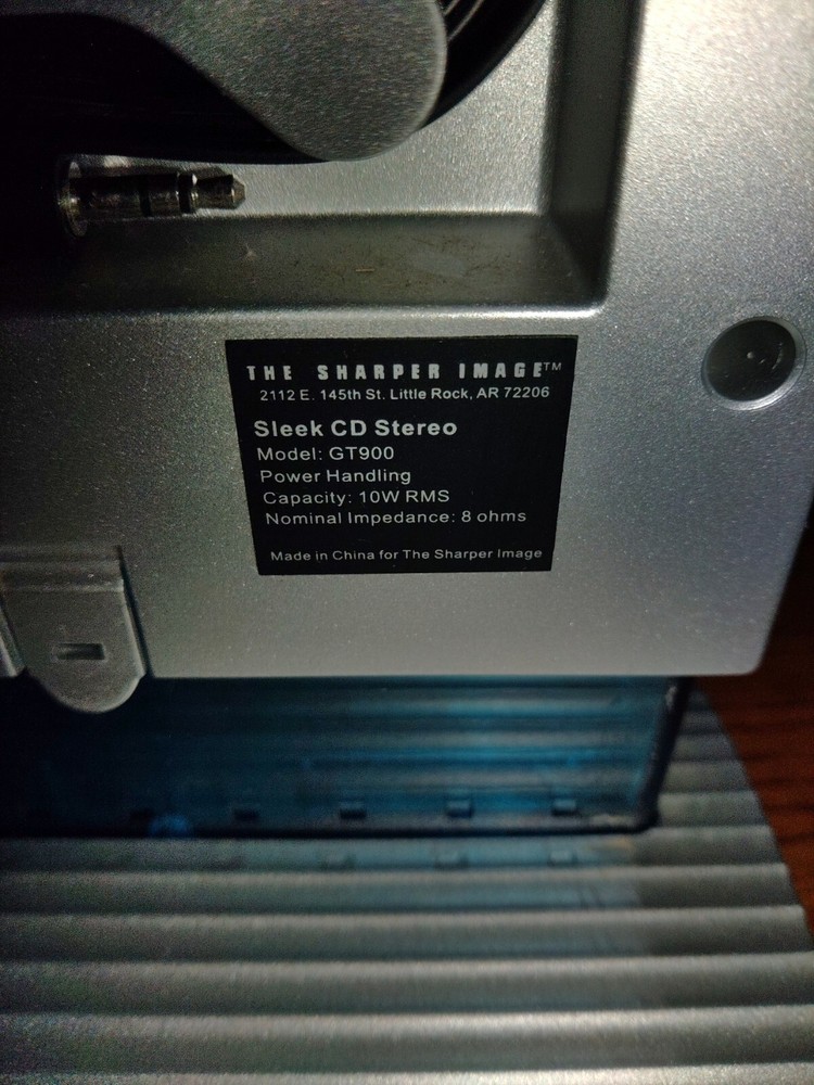 Sharper Image GT900 Speakers 8 Ohms