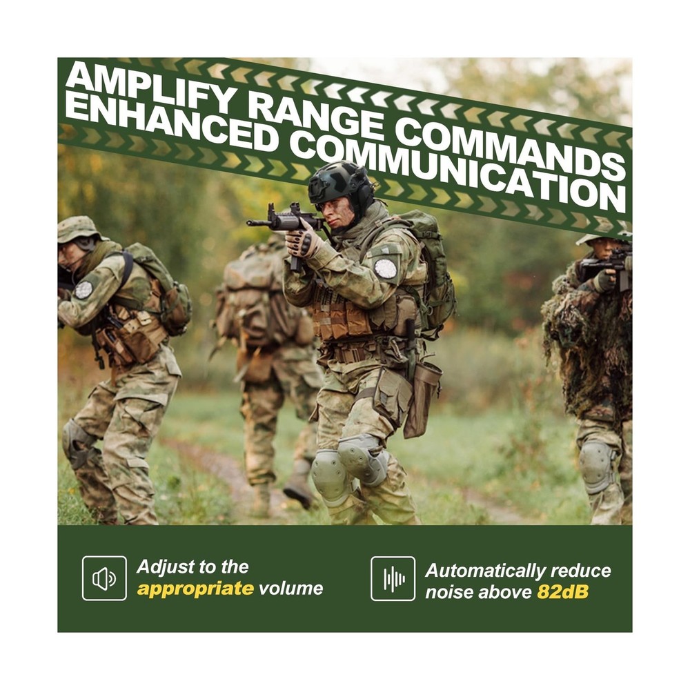 PROHEAR Electronic Shooting Ear Protection Muffs
