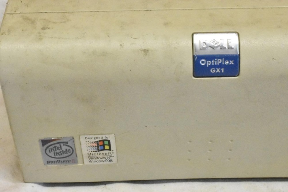Vintage Dell Optiplex GX1 Windows 98 Computer PC Model DCS