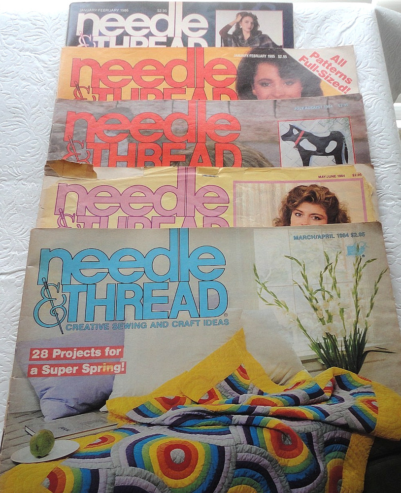 NEEDLE & THREAD Vintage Craft Magazines