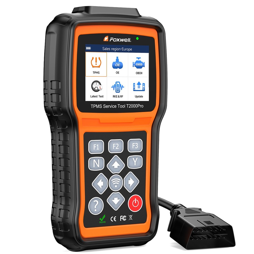 Foxwell T2000 Pro OBD2 Scan Tool TPMS Relearn Activation Reset Diagnostic Tool