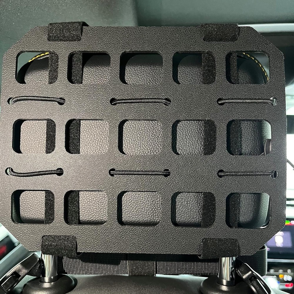 Vehicle MOLLE Panel Car Visor Organizer Storage Rack Headrest