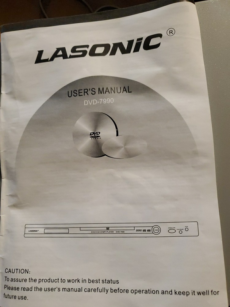 NEW in Box Lasonic Dvd 7990