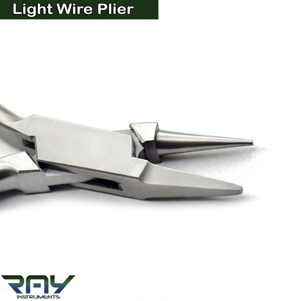 Dental Light Wire Bending Plier Bird Beak Angle Loop Forming Orthodontic Pliers