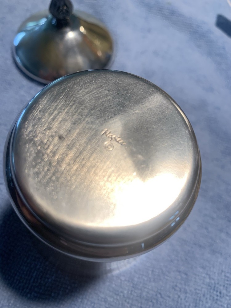 Napier Silver plated child Cup Peter Rabbit with lid