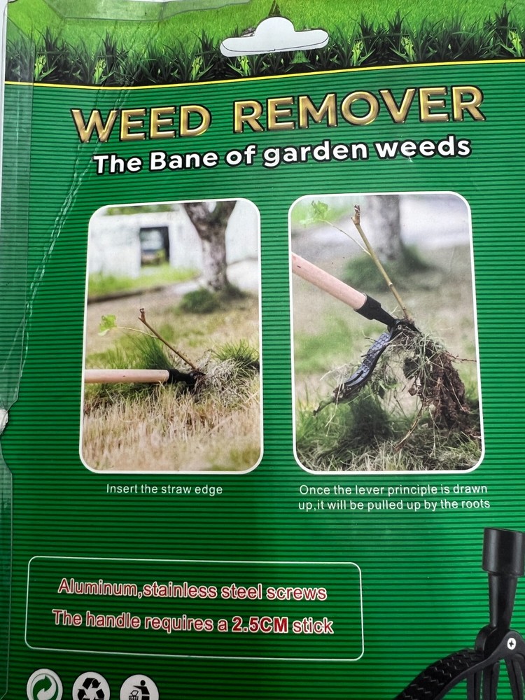Weeder Stand Up Weed Puller Tool Claw Garden Root Remover Outdoor