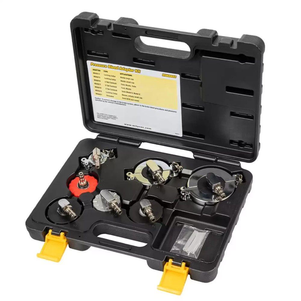 Mityvac MVA6855 Master Pressure Adapter Cap Kit