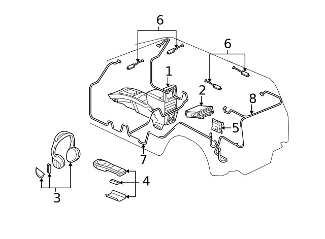 Genuine GM Display Unit 15259964