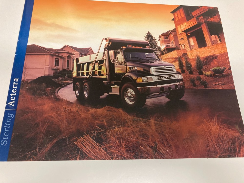 Sterling Acterra conventional truck  brochure catalog 2000