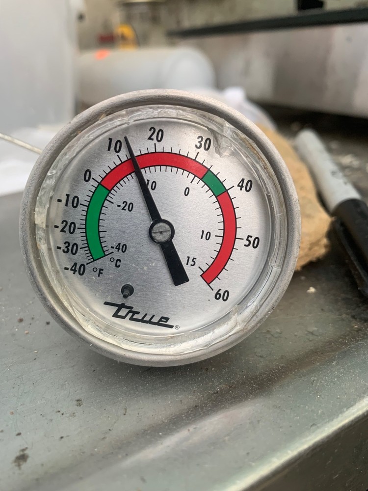 TRUE MODEL RF NSF Analog Thermometer