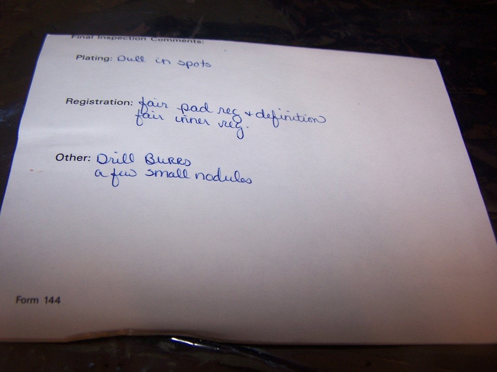 CRAY Computer Corporation PC Board Die OP2-00