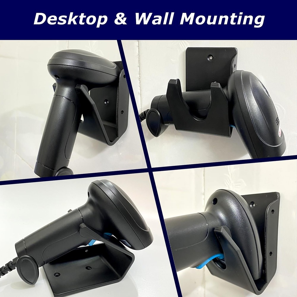Universal Scanner Holder Barcode Scanner Holder Barcode Reader Bracket Wall Moun