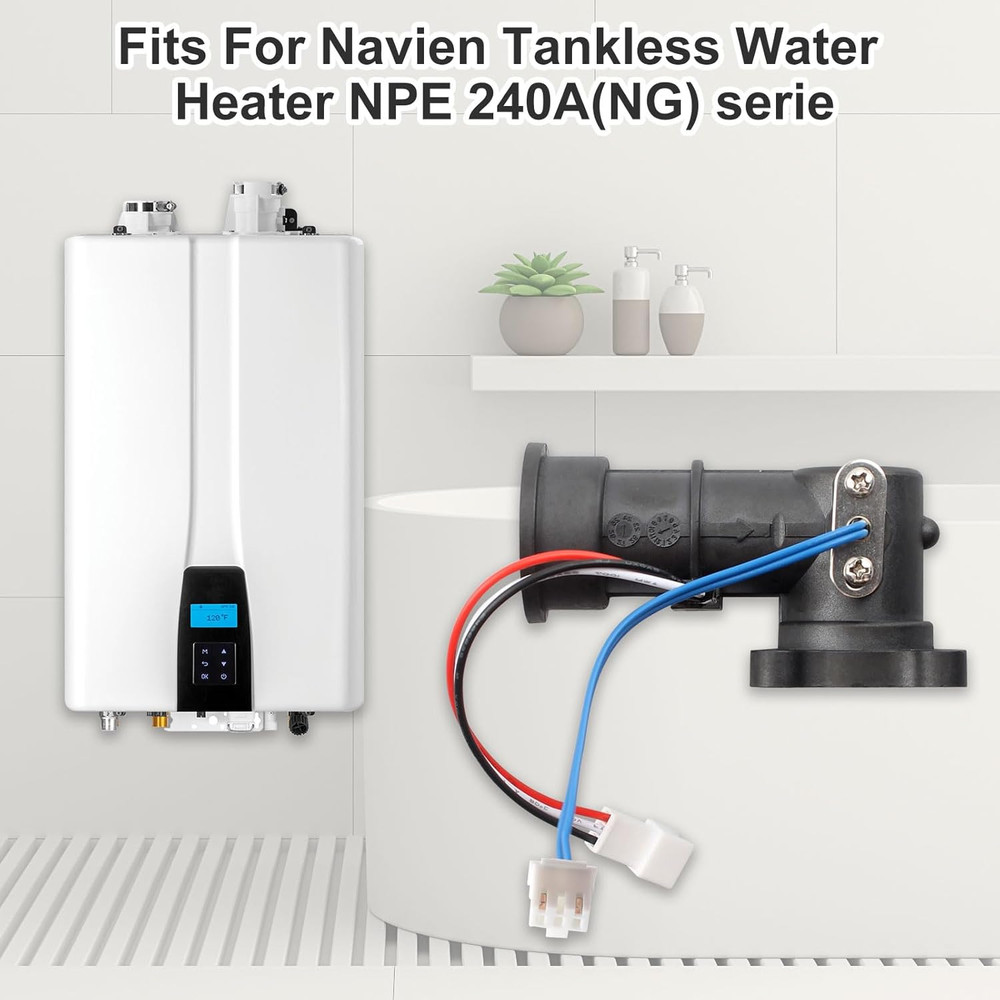 30008571A Flow Sensor Fits for Navien Tankless Water Heater NPE 240A(NG) Series