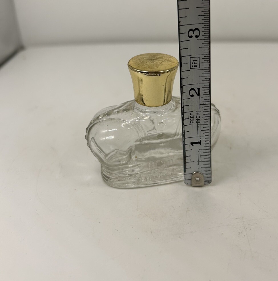 VTG Prince Matchabelli Mini Perfume Bottle Crown Empty