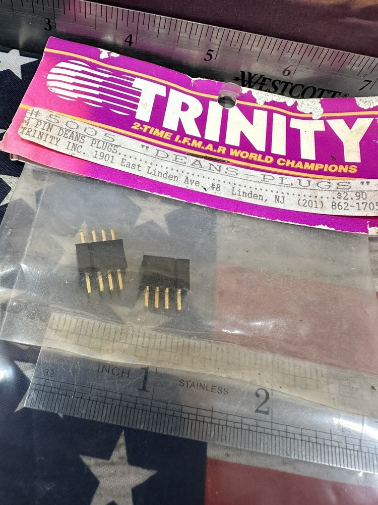 TRINITY 5005 DEANS PLUGS: 4pin