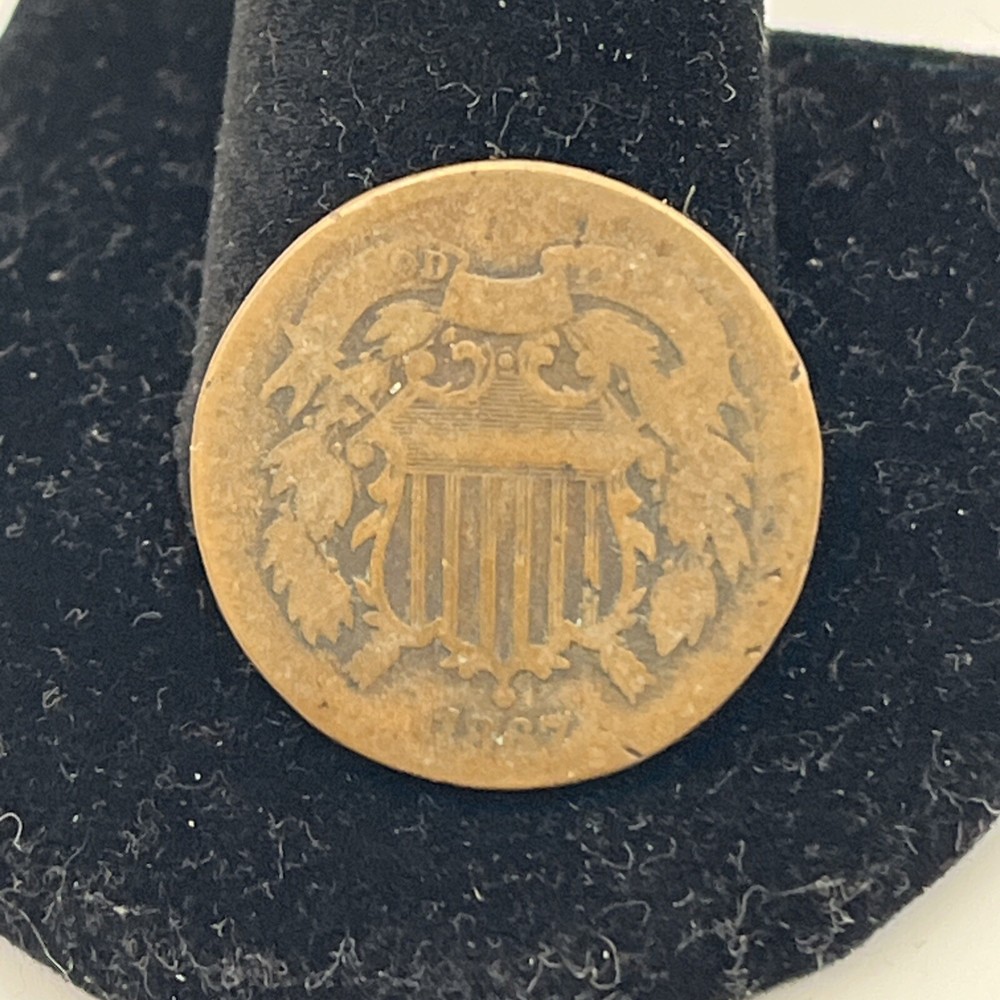 1867 TWO CENT PIECE