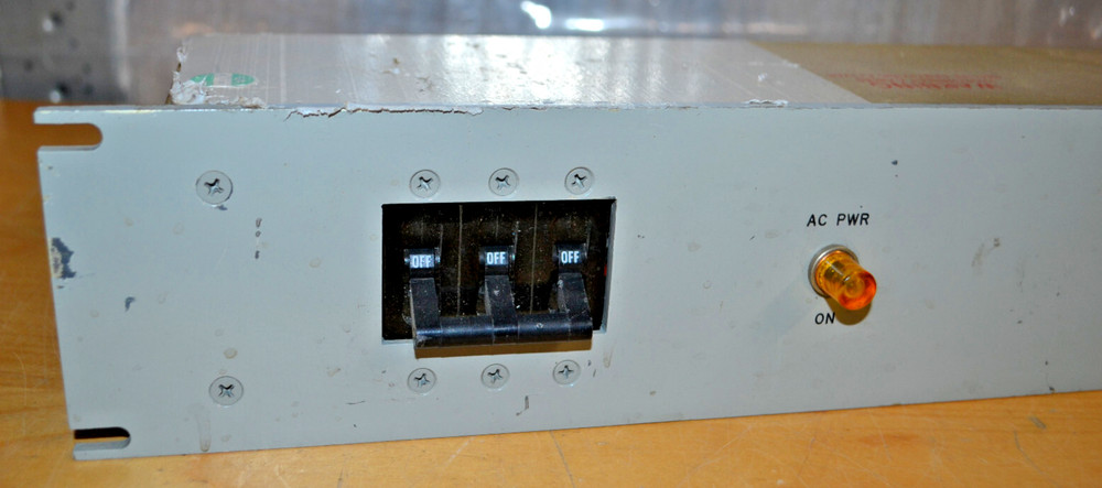 Original NASA/JPL Vintage Power Panel Assembly ~ Obsolete Electronics Space Race